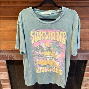 Altar'd State Seafoam Tee